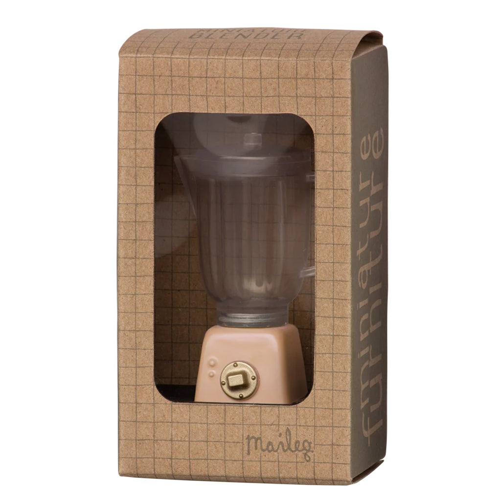 Maileg Toys Mouse Kitchen Blender Miniature Powder Pink