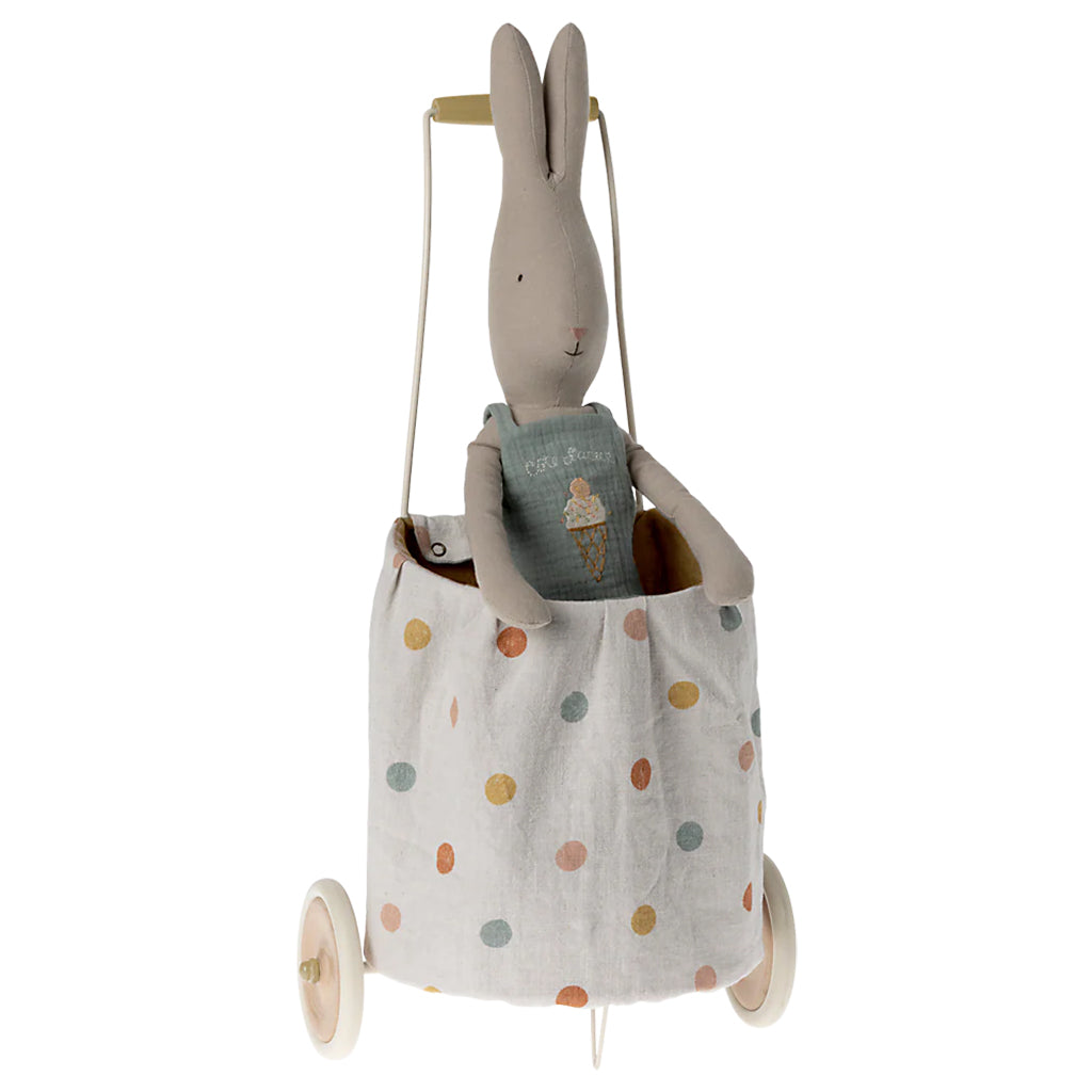 Maileg Toys Trolley Multi-Dots Yellow