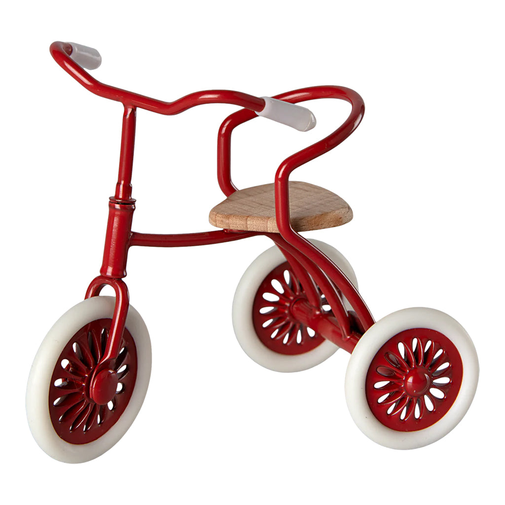 Maileg Toys Mouse Outdoor Miniature Abri à Tricycle Red