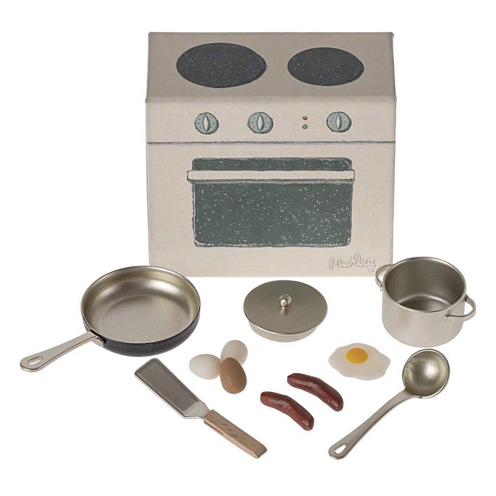 Maileg Toys Mouse Kitchen  Cooking Set