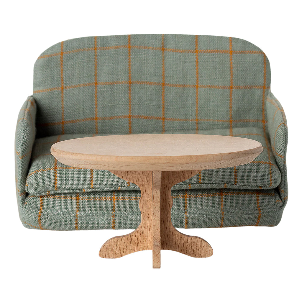 Maileg Toys Mouse Oval Coffee Table Nature