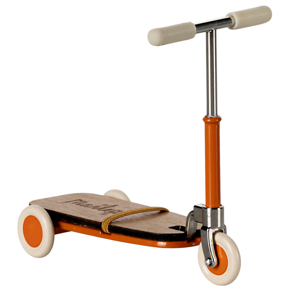 Maileg Toys Mouse Miniature Kickboard Orange