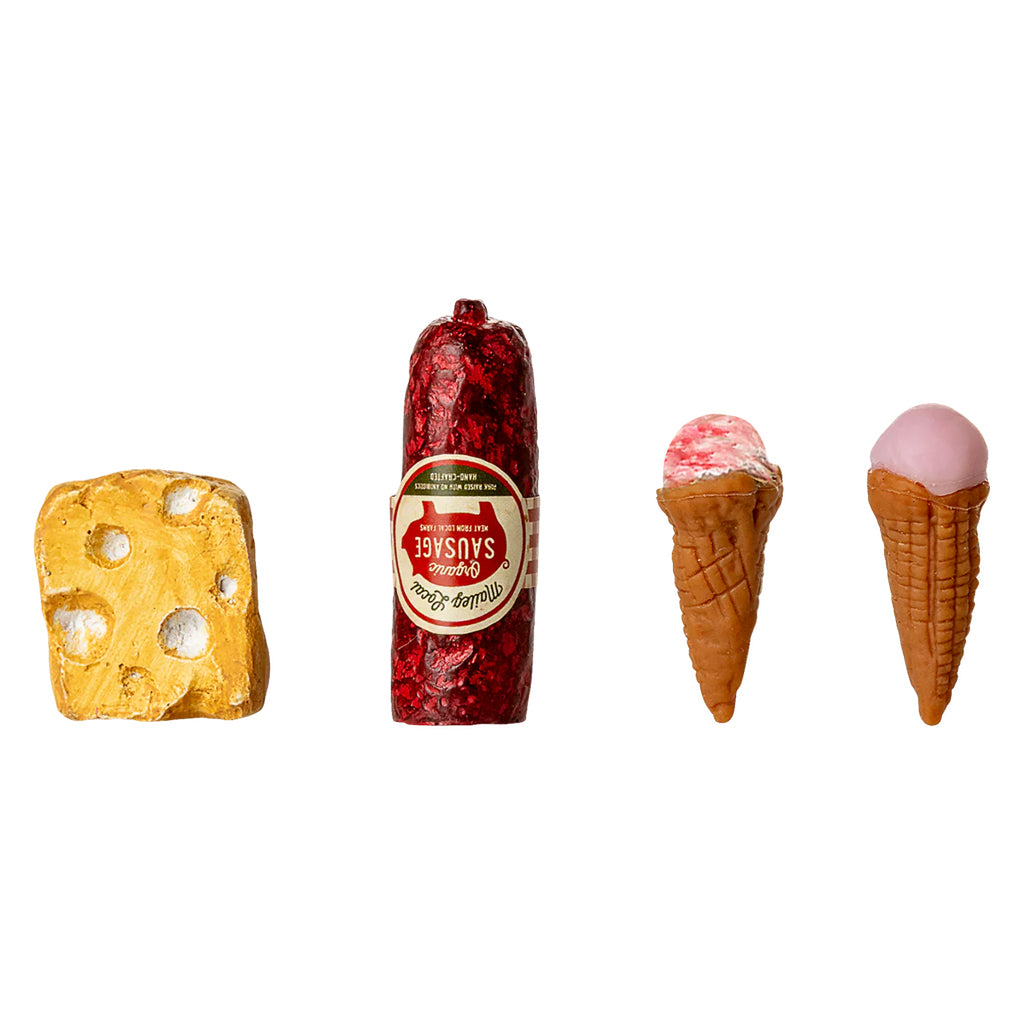 Maileg Toys Mouse Kitchen Miniature Metal Fridge