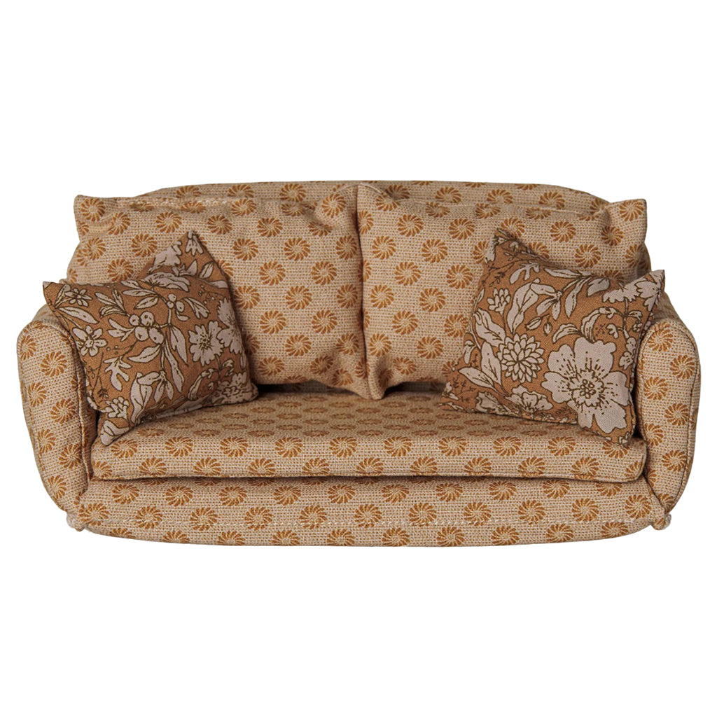 Maileg Toys Mouse Sofa Bed Large Ocher