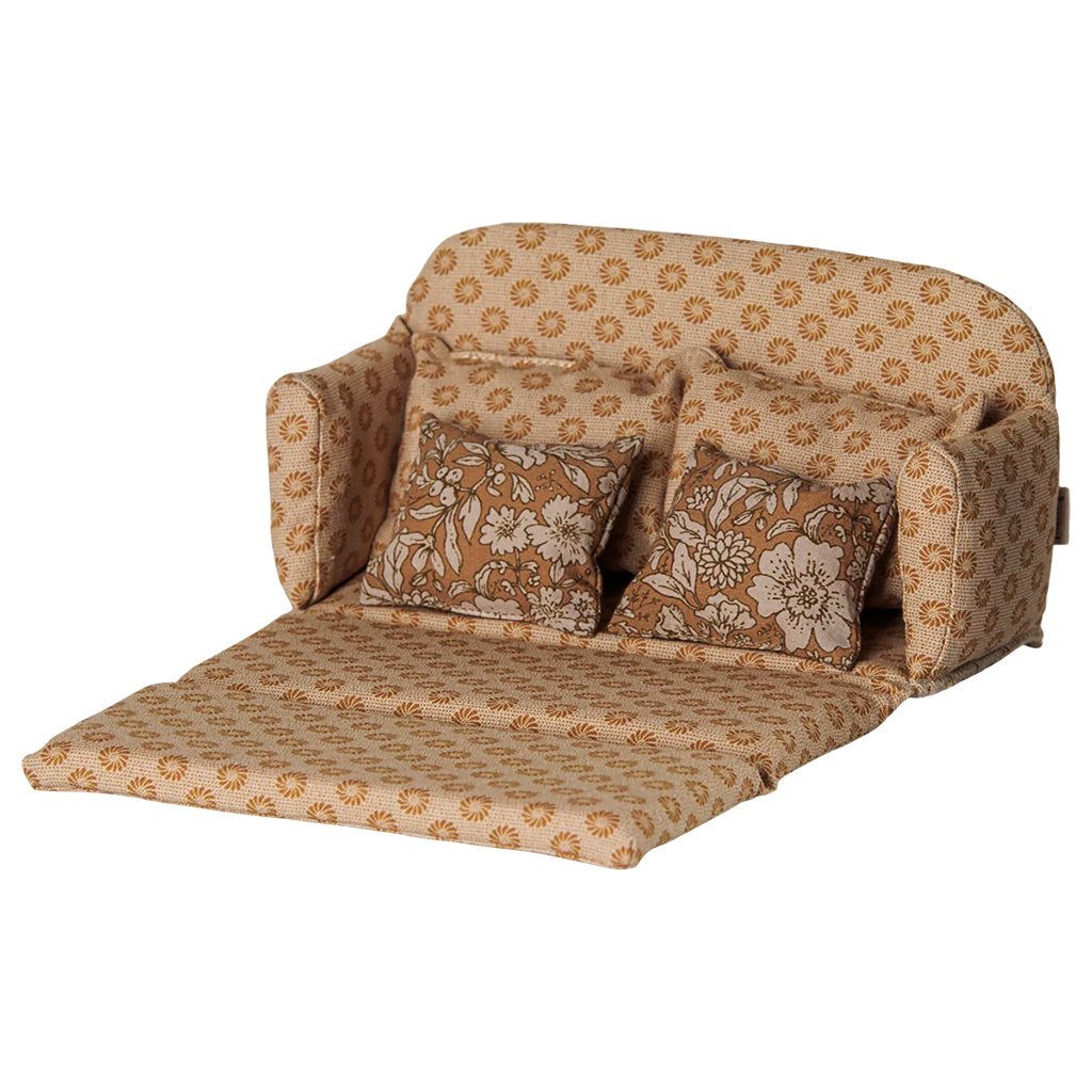Maileg Toys Mouse Sofa Bed Large Ocher