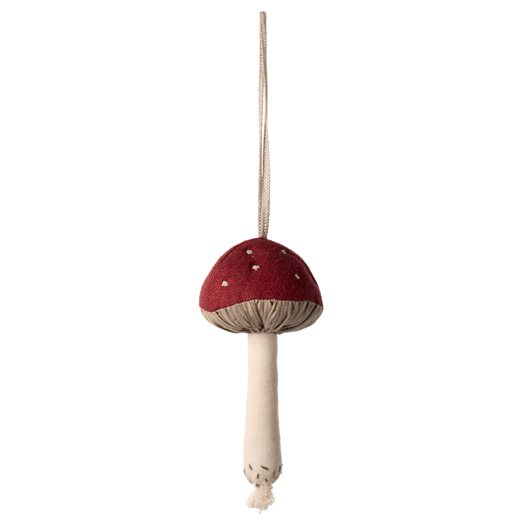 Maileg Toys Mushroom Ornament Red