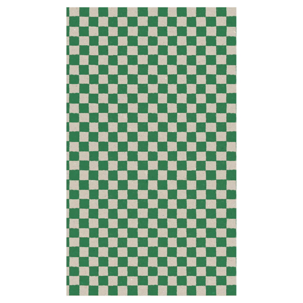 Maileg Toys Gift Wrap Green Checker 200m