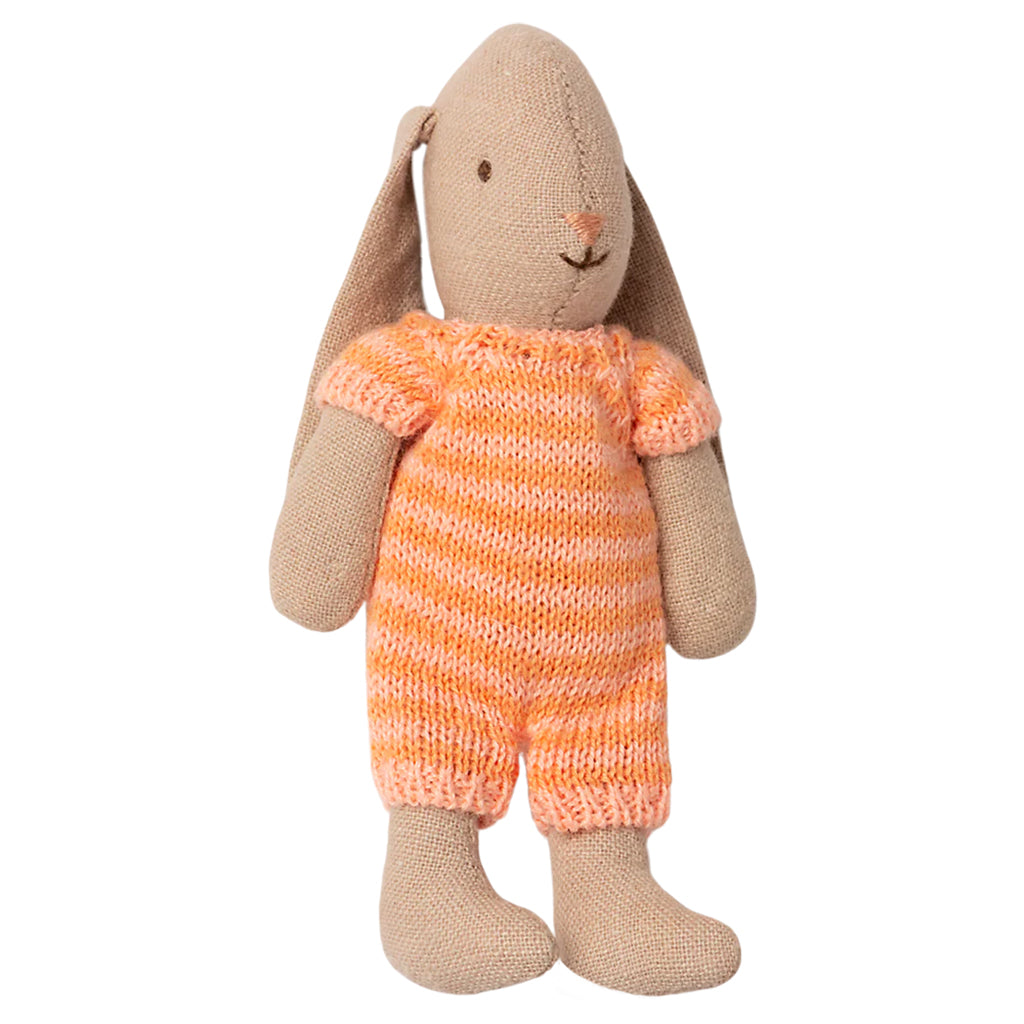 Maileg Toys Micro Bunny Coral And Peach