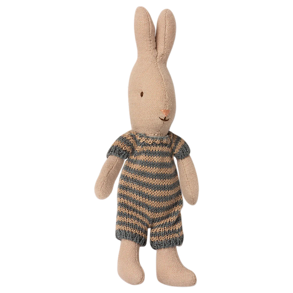 Maileg Toys Micro Rabbit Blue And Sand