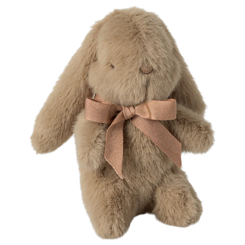 Maileg Toys Mini Bunny Plush Soft Toy Dusty Brown