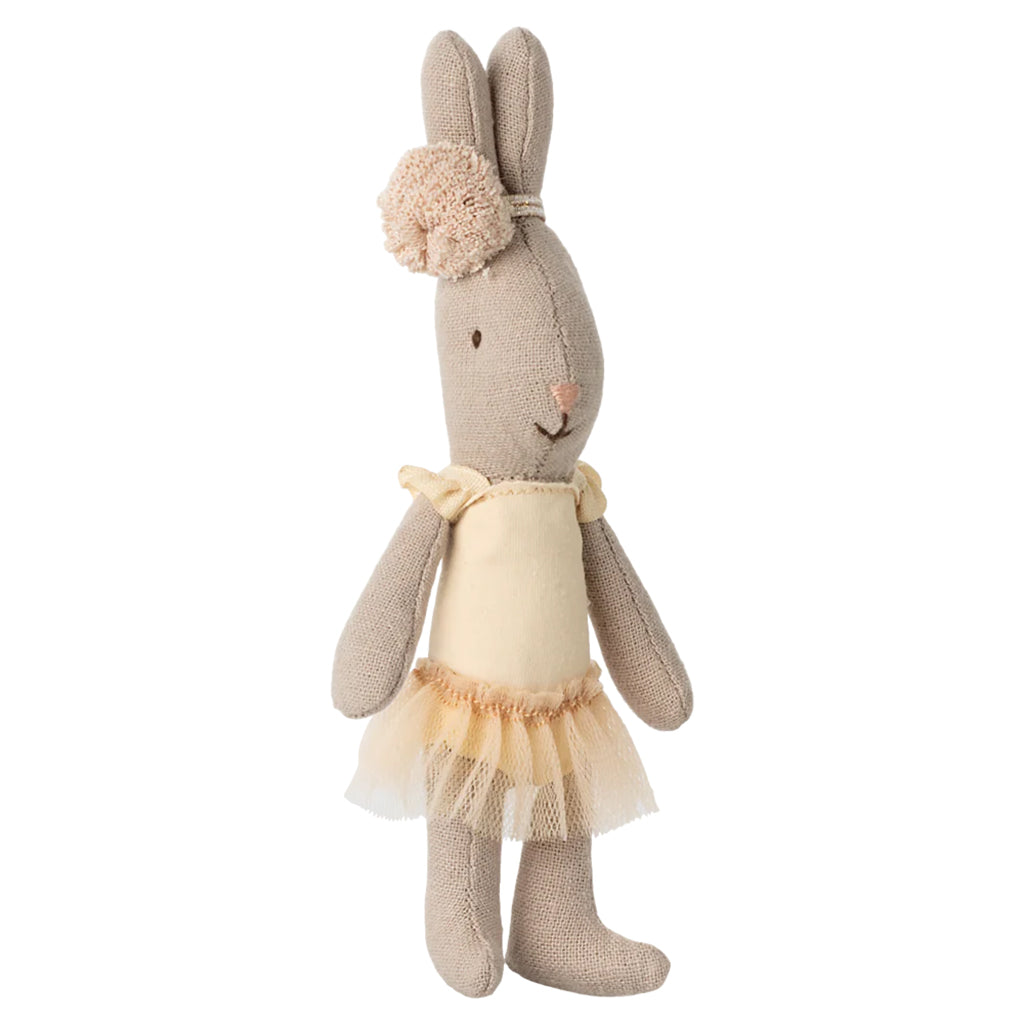 Maileg Toys Micro Rabbit Ballet Skirt Cream