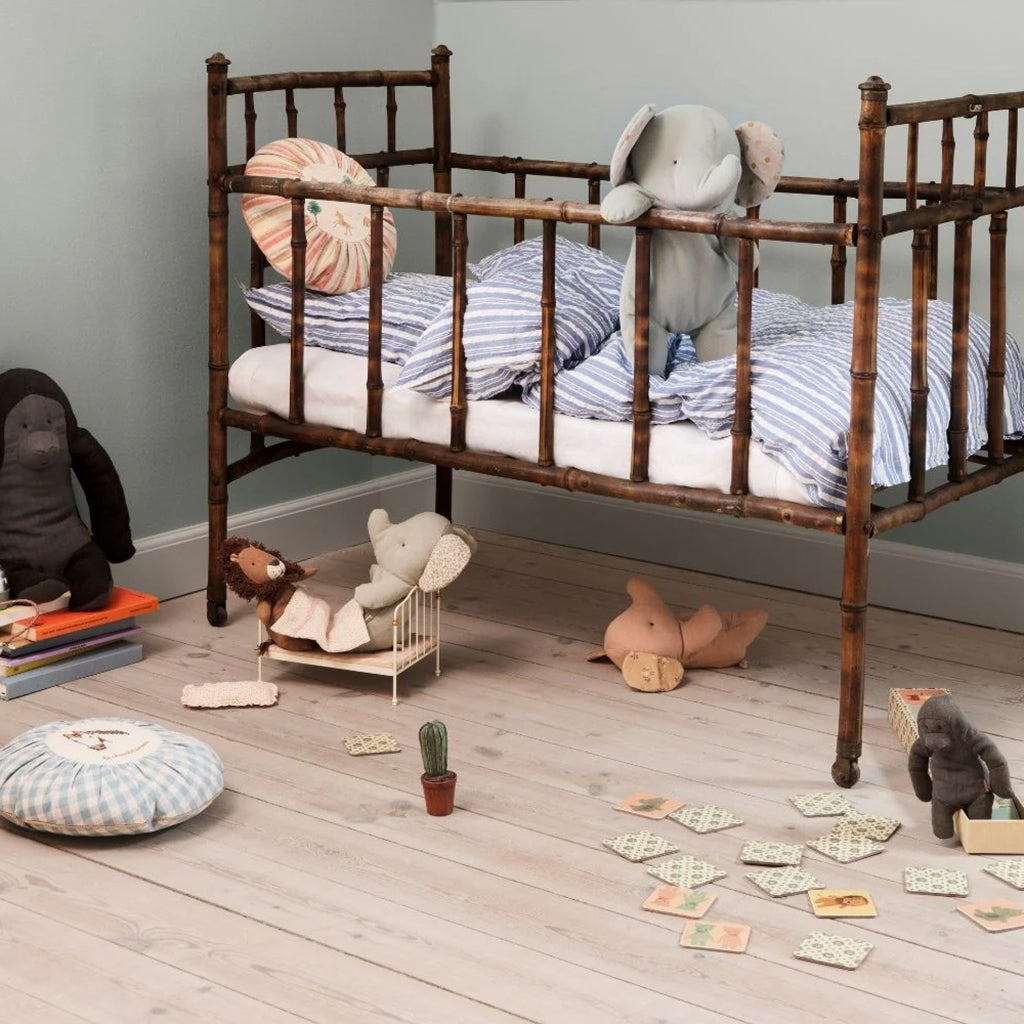 Maileg Toys Safari Friends Medium Elephant Soft Toy Iron Grey