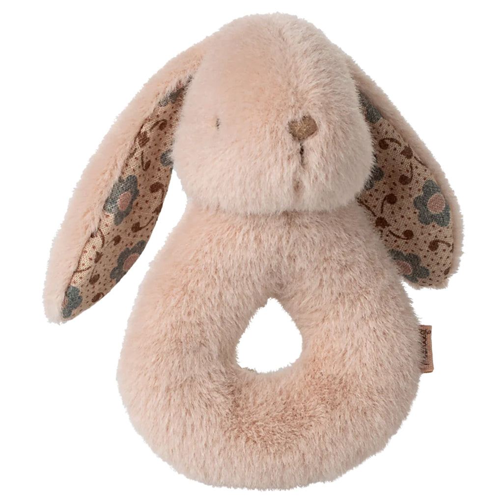 Maileg Toys Bunny Rattle Set Powder Pink