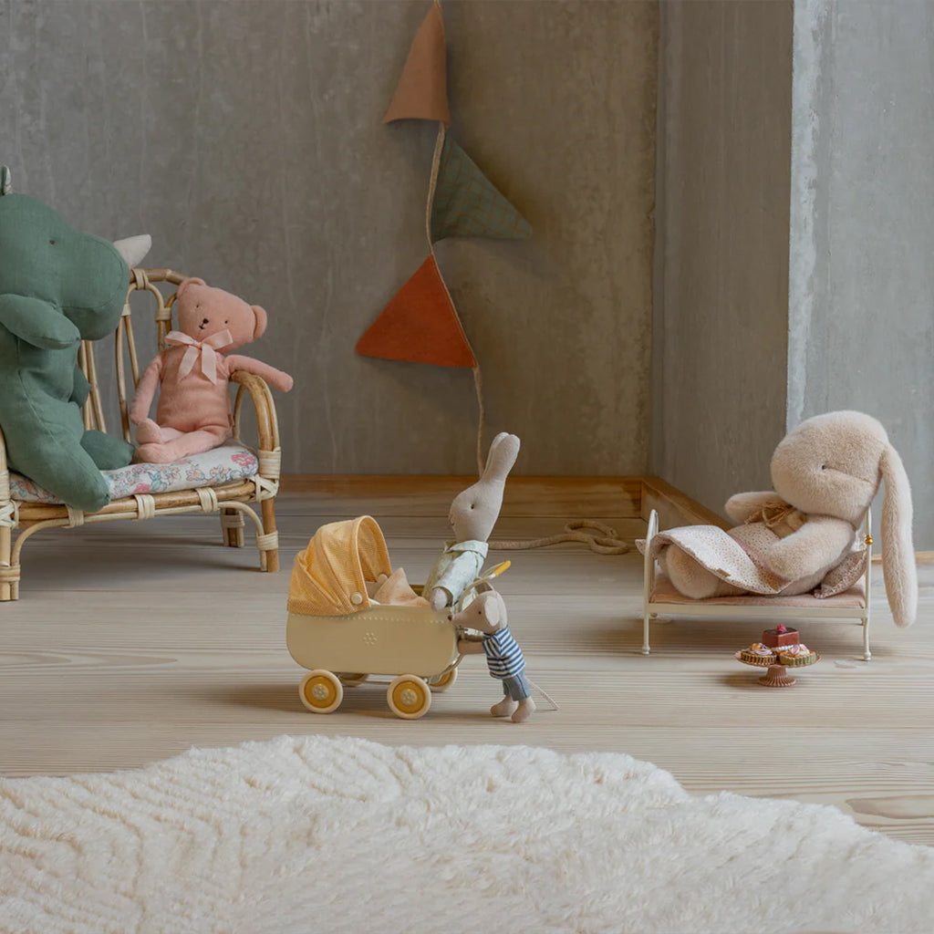 Maileg Toys Plush Bunny Soft Toy Small Latte Brown