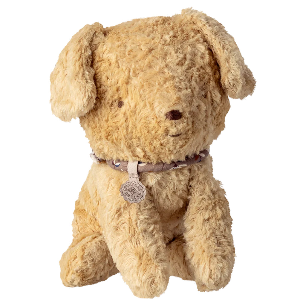 Maileg Toys Small Puppy Soft Toy Soft Sand