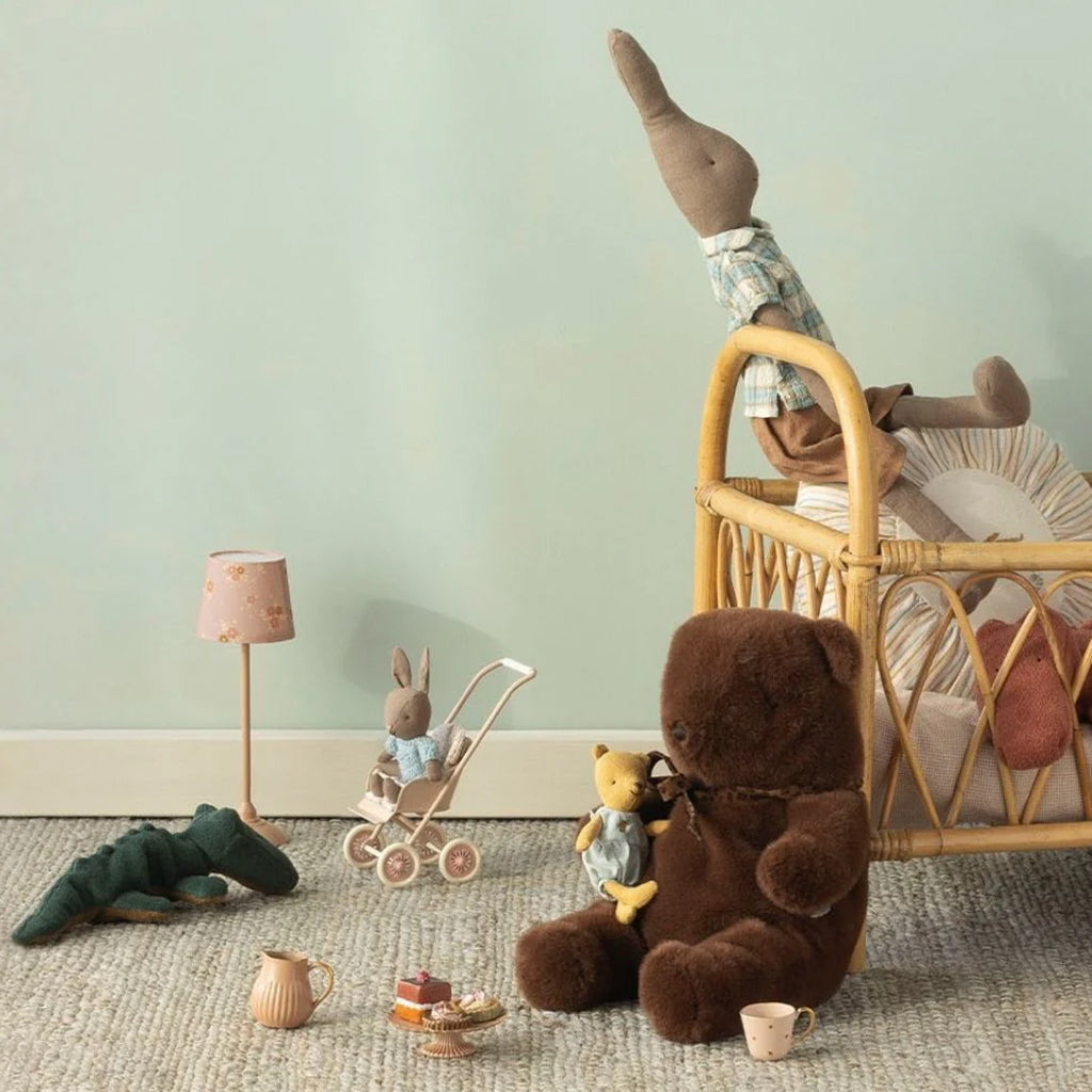 Maileg Toys Teddy Bear Plush Medium Dark Chocolate Brown