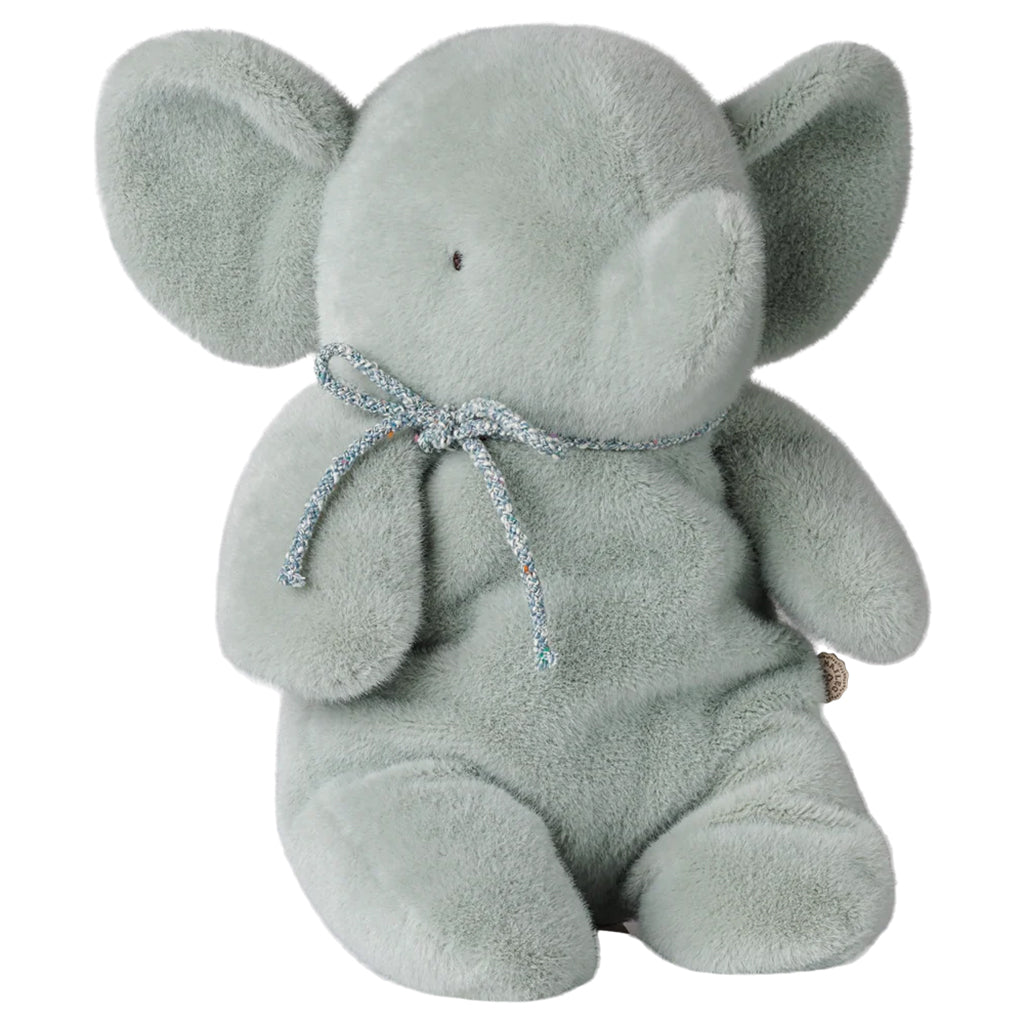 Maileg Toys Medium Elephant Plush Soft Toy Soft Mint