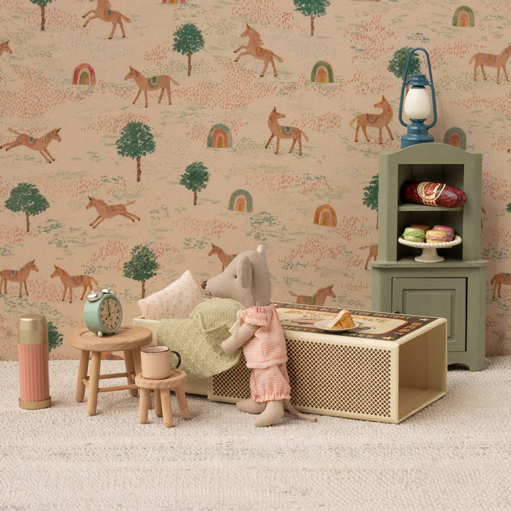 Maileg Toys Mouse Little Sister In Matchbox