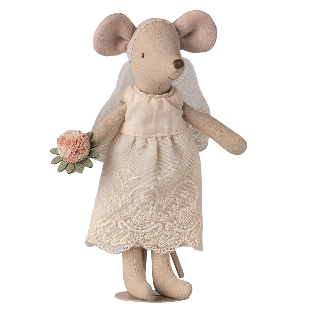 Maileg Toy Wedding Mice Couple In Box Mum And Dad