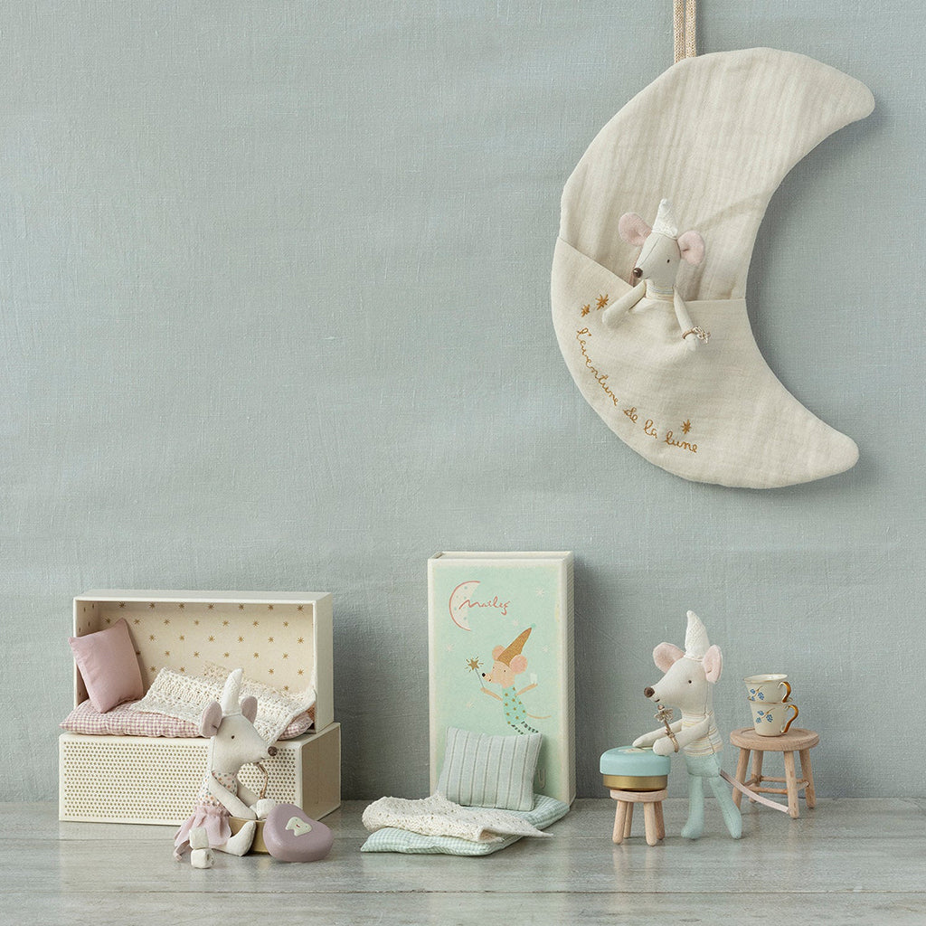 Maileg Toys Moon L'Aventure De La Lune Decoration