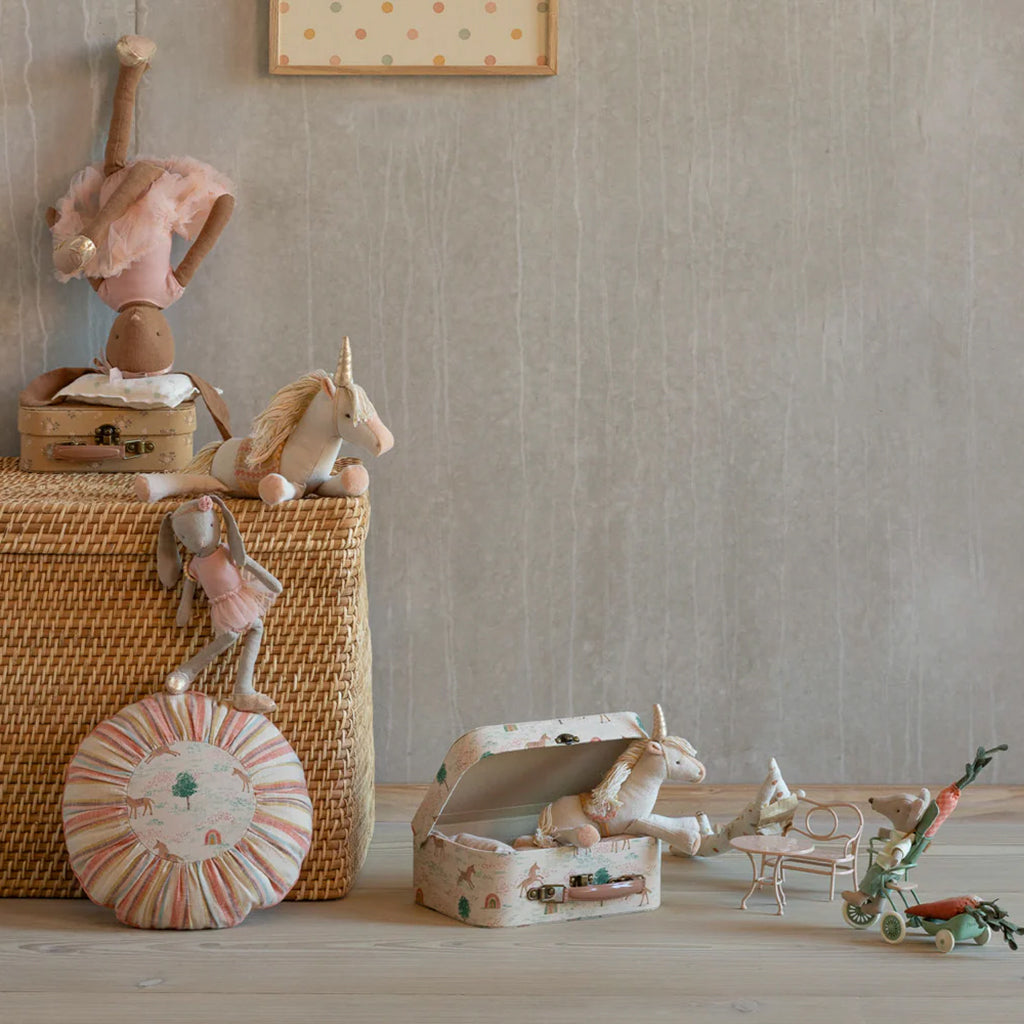 Maileg Toys Set Of 2 Suitcases Unicorn