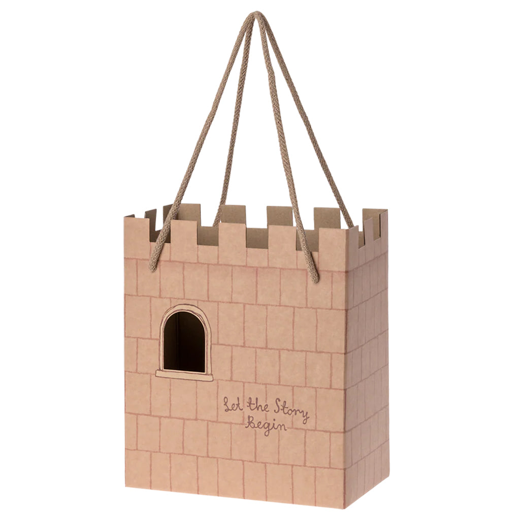 Maileg Toys Paper Bag Castle Rose