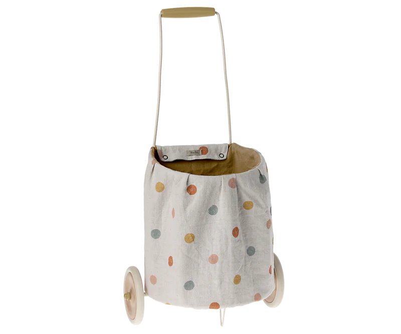 Maileg Toys Trolley Multi-Dots Yellow