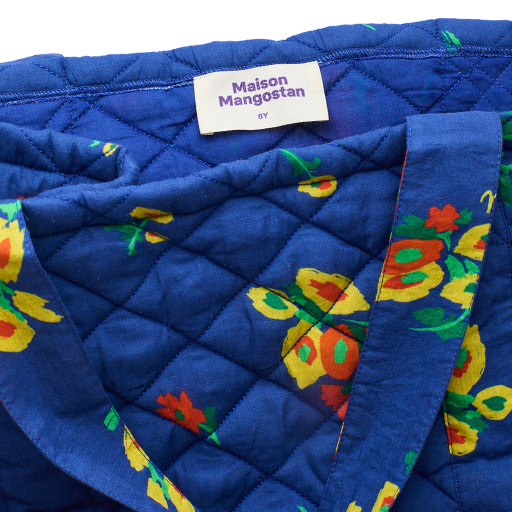 Maison Mangostan Blossom Bag Blue