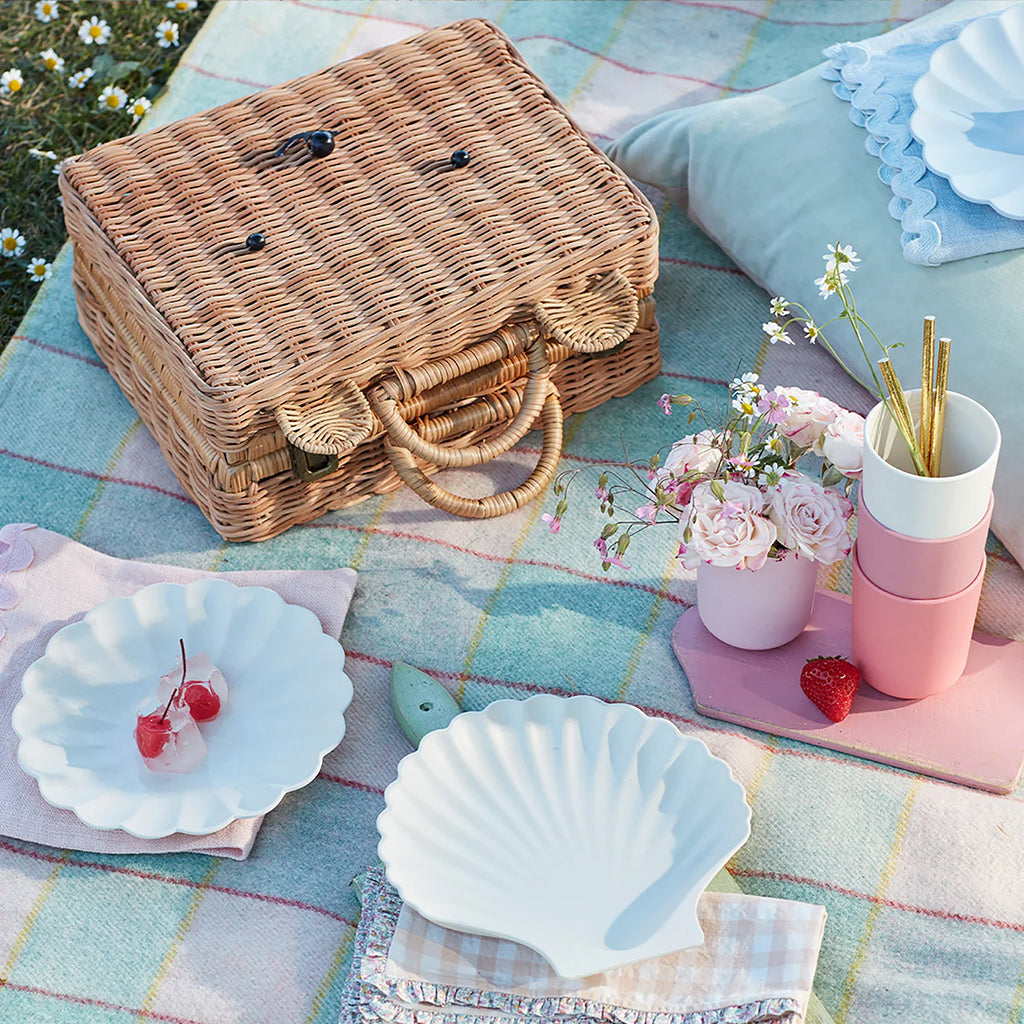 Meri Meri Bear Rattan Suitcase