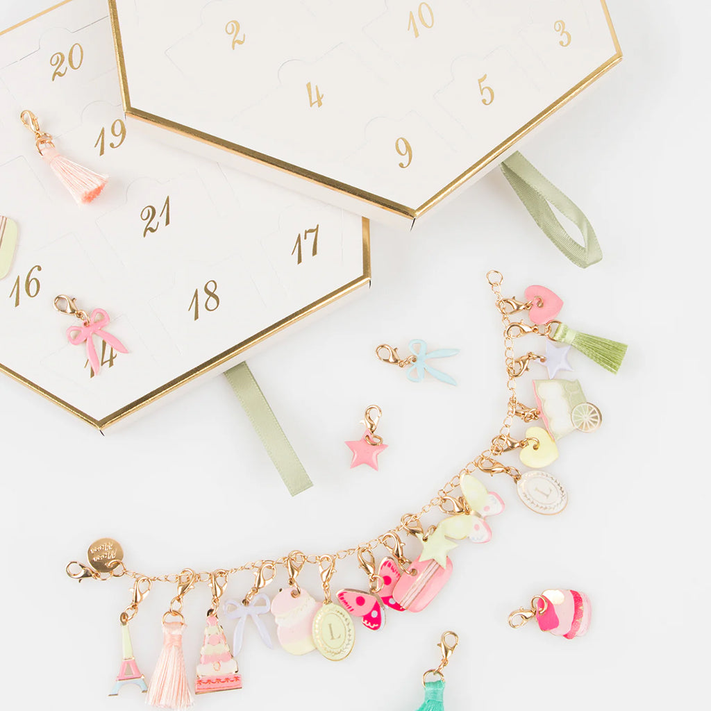 Meri Meri x Ladurée Paris Charm Bracelet Advent Calendar