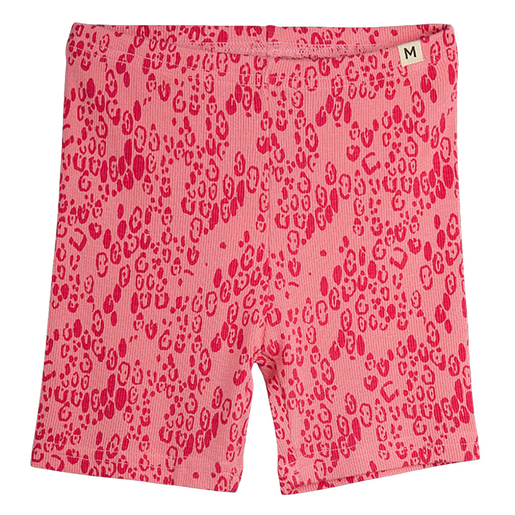 Mini Rodini Child Shorts Mini Leopard Print Pink