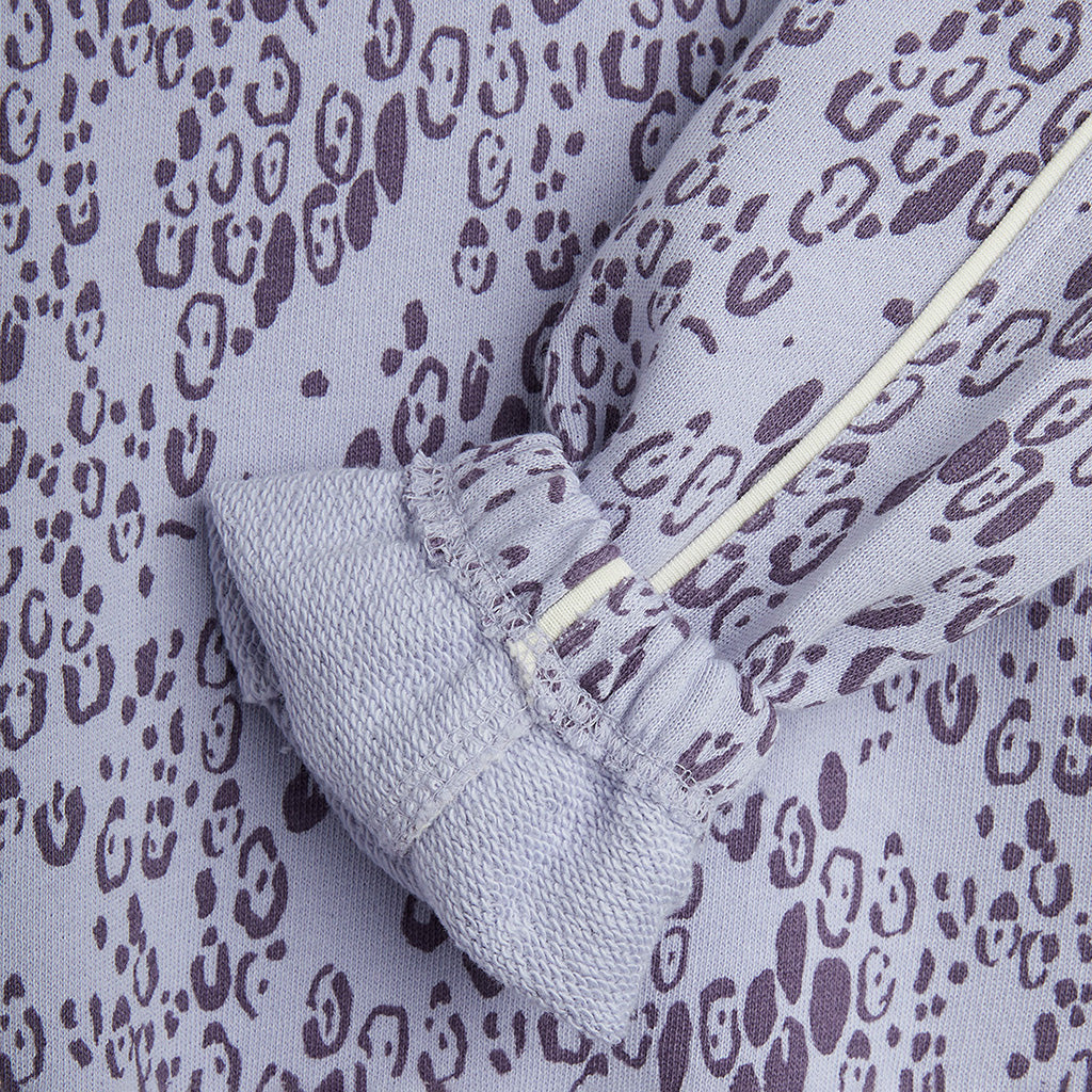 Mini Rodini Child Sweatshirt Mini Leopard Print Purple