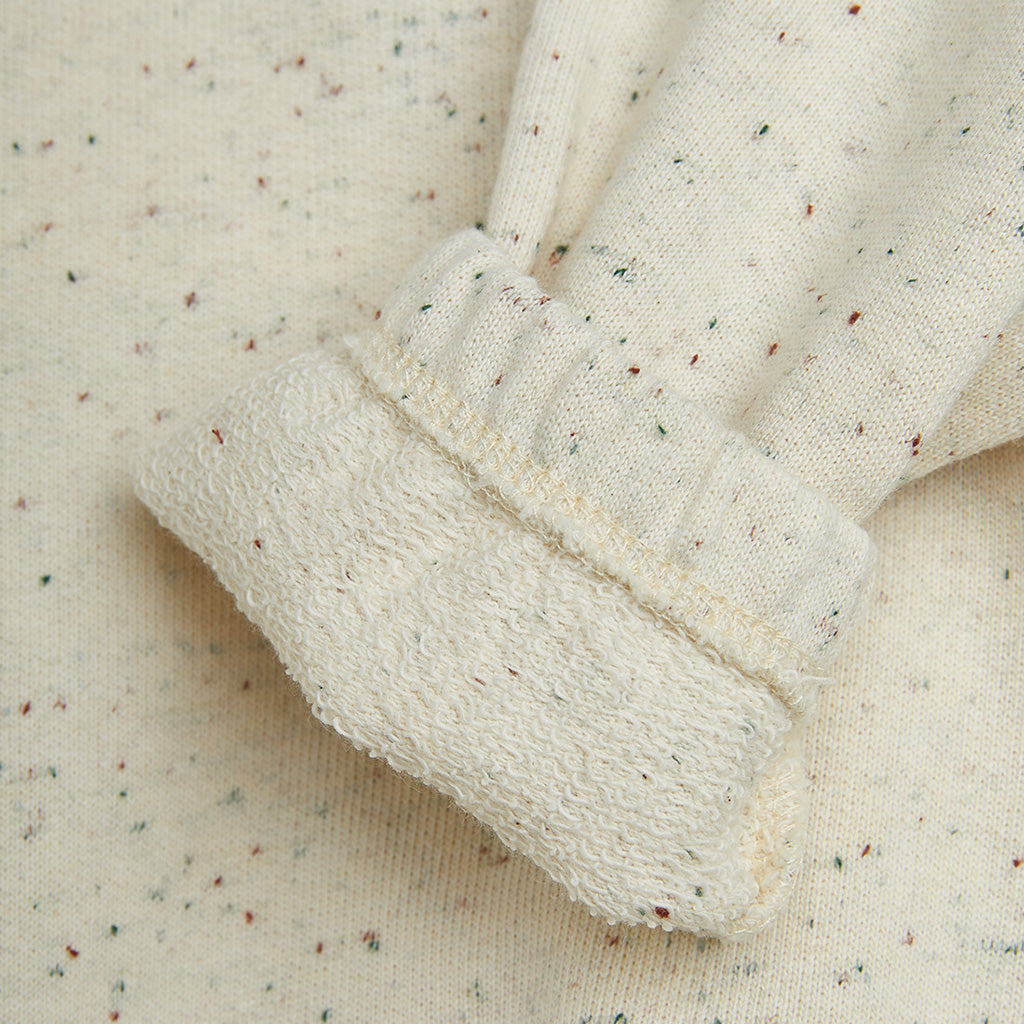 Mini Rodini Child Sweatshirt Embroidered Bird Cream