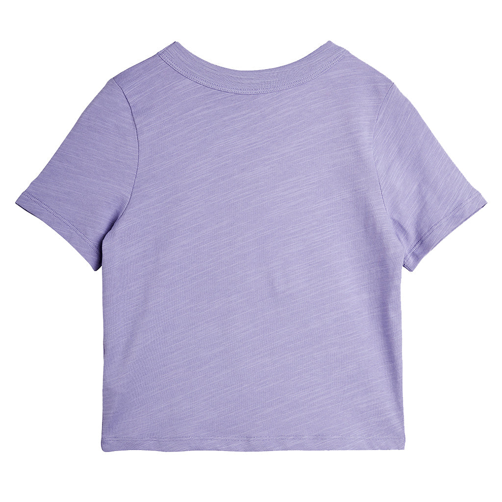 Mini Rodini Child T-shirt Alien City FC Print Purple
