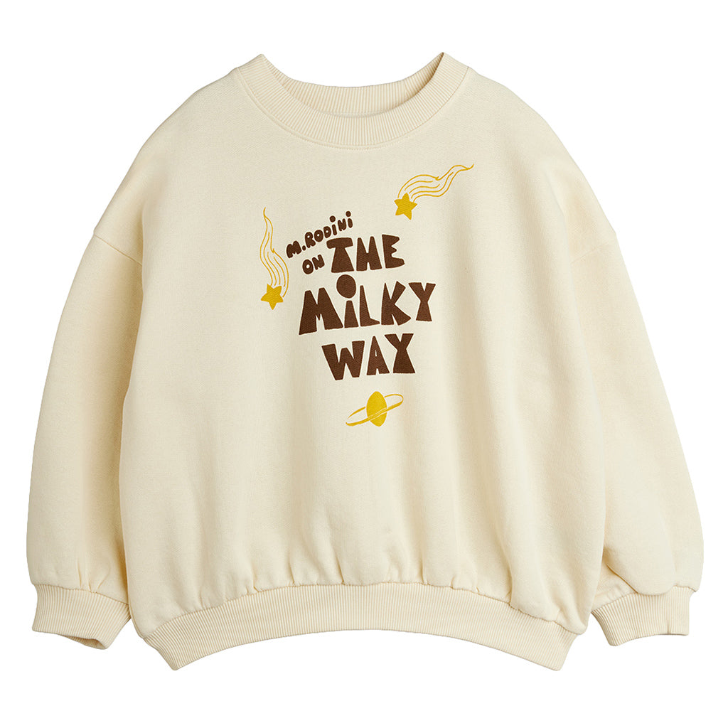 Mini Rodini Child Sweatshirt The Milky Way Cream