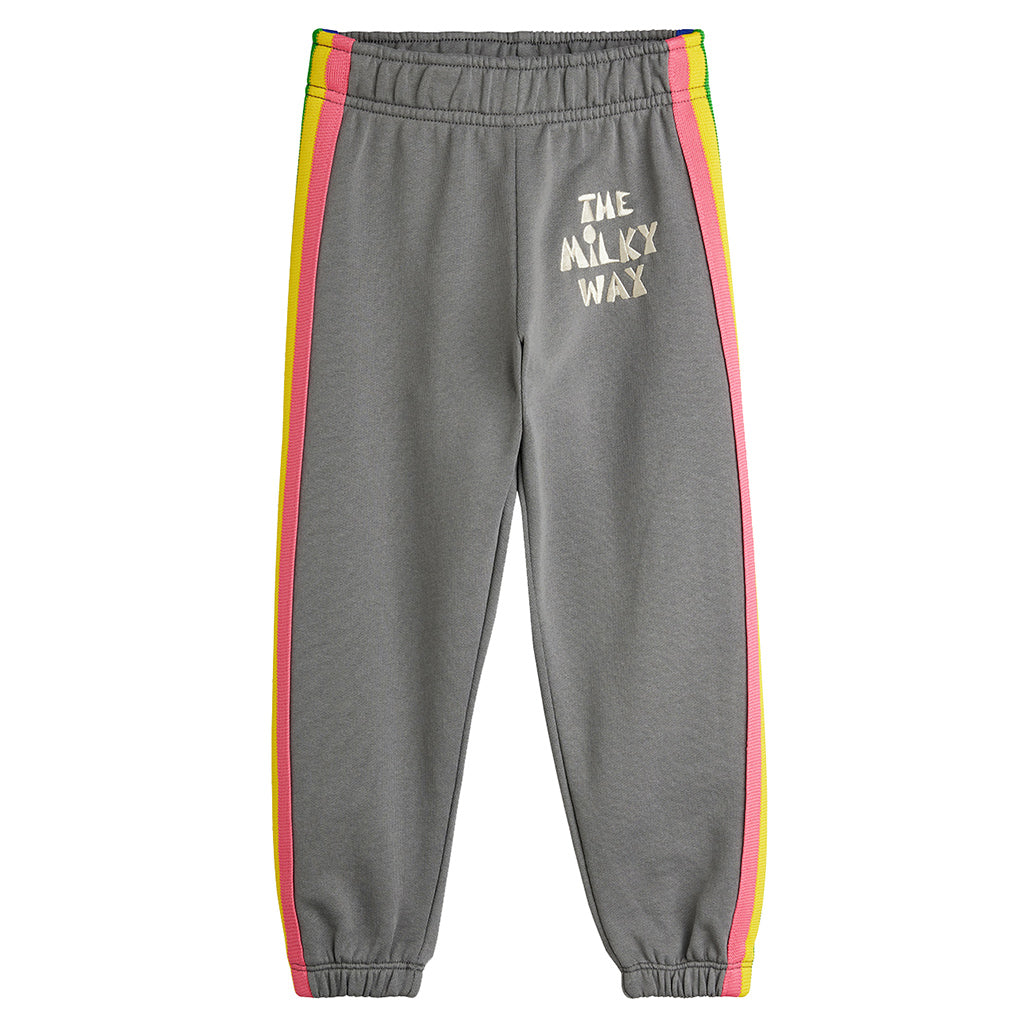 Mini Rodini Child Sweatpants The Milky Way Rainbow Grey