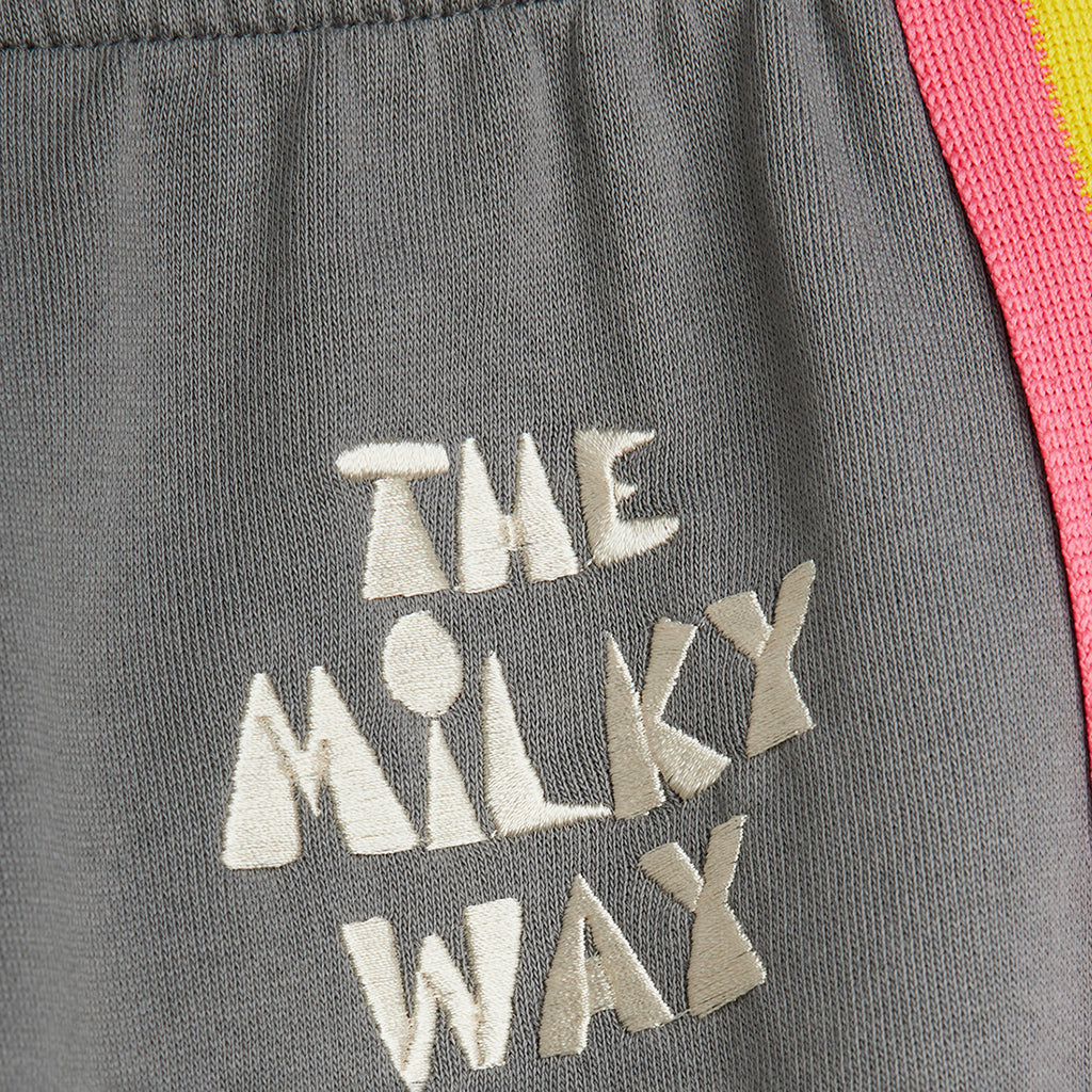 Mini Rodini Child Sweatpants The Milky Way Rainbow Grey