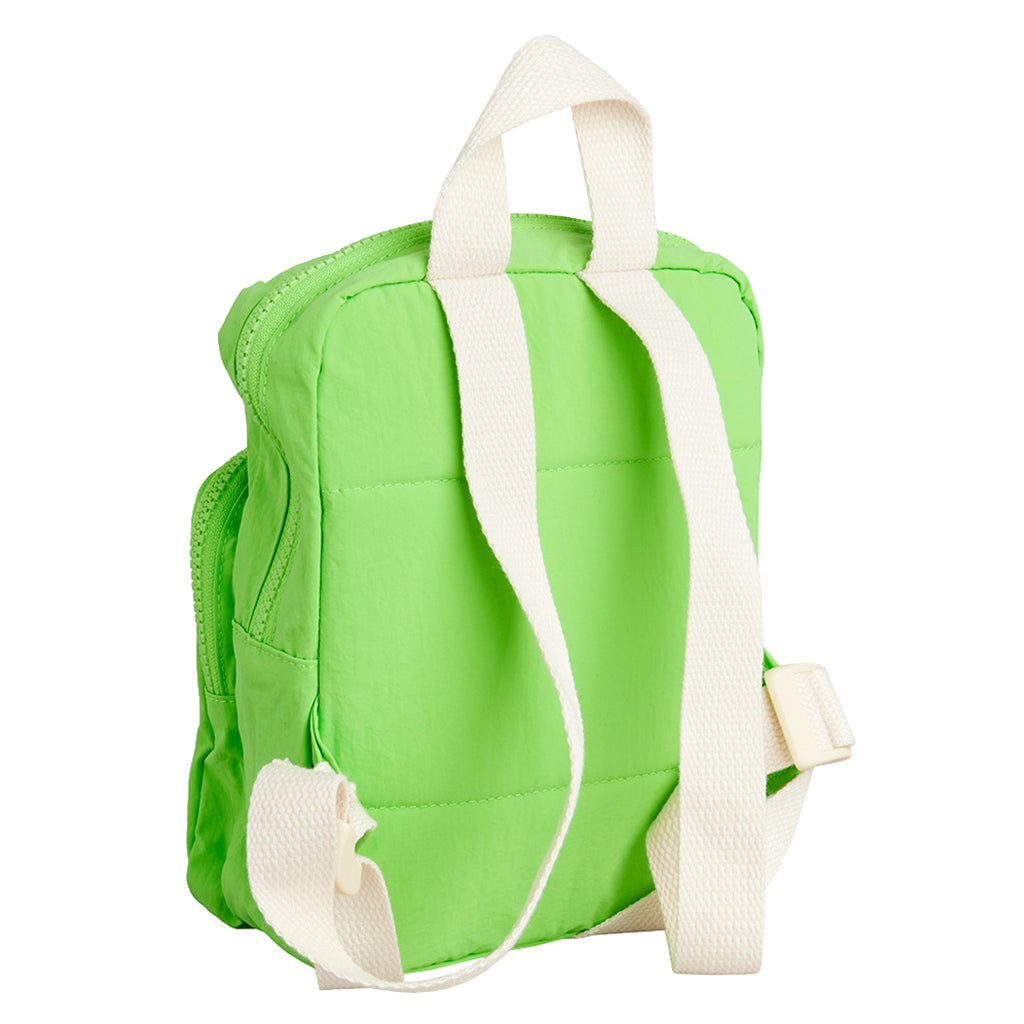 Mini Rodini Backpack To The Moon Print Green