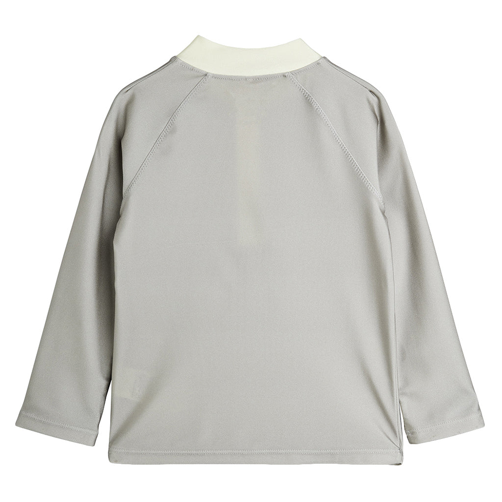 Mini Rodini Child Swim Shirt To The Moon Print Grey