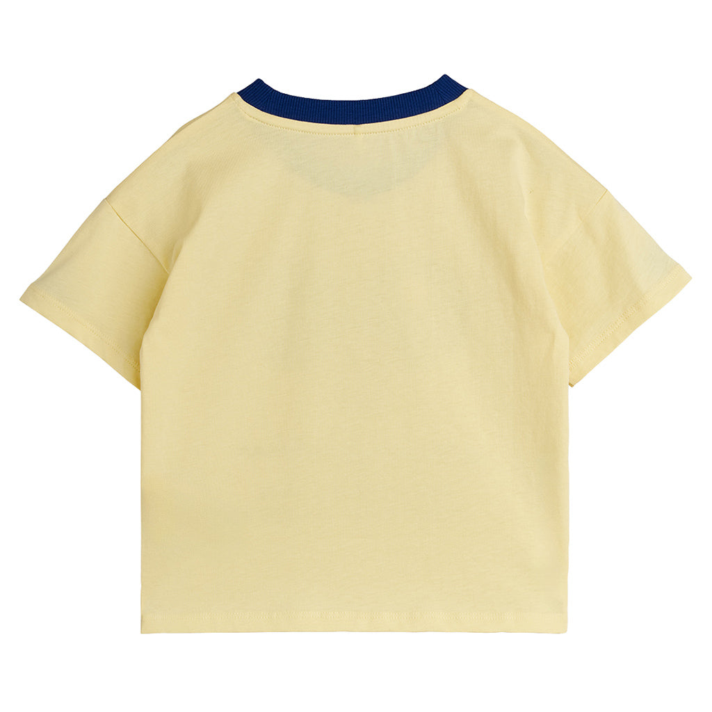 Mini Rodini Child T-shirt Table Tennis Print Yellow