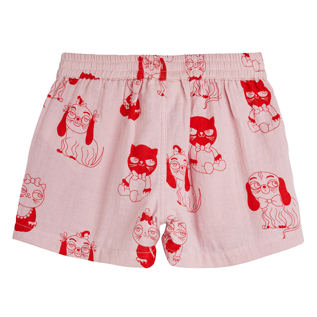 Mini Rodini Child Shorts Mini Babies Print Pink