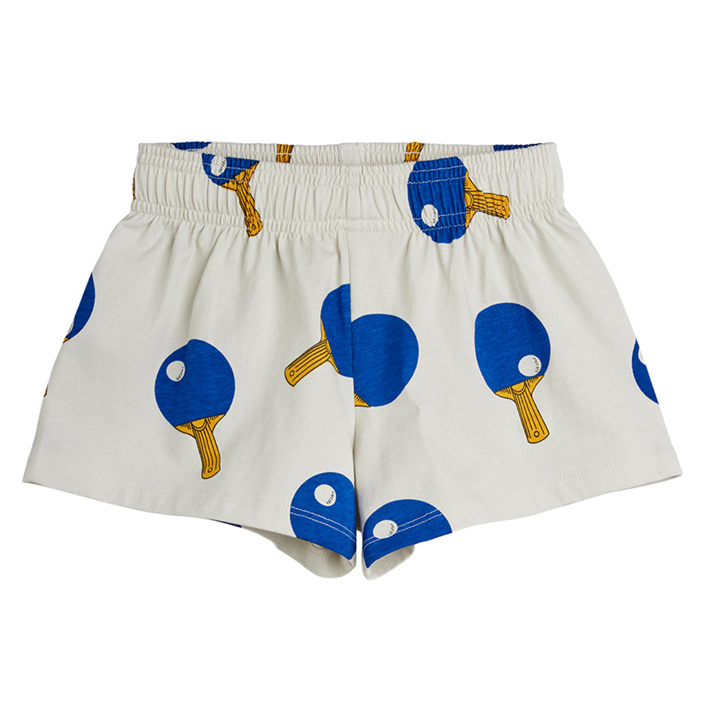 Mini Rodini Child Shorts Table Tennis Print Grey