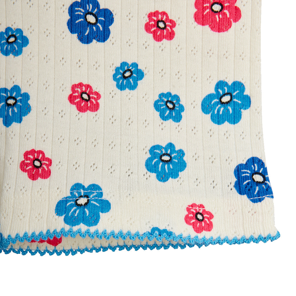 Mini Rodini Child Bike Shorts Flowers Print Multicolour