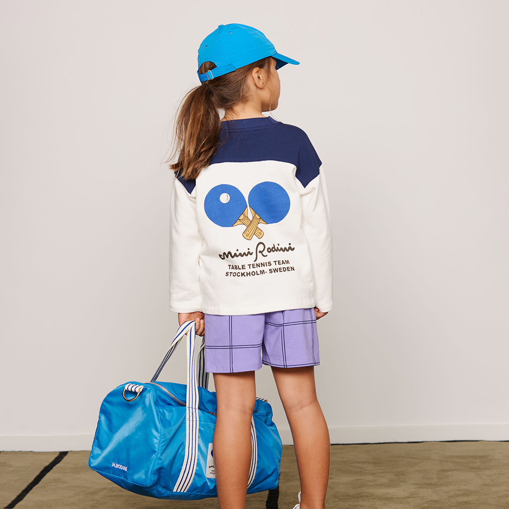 Mini Rodini Gym Bag Table Tennis Patch Blue