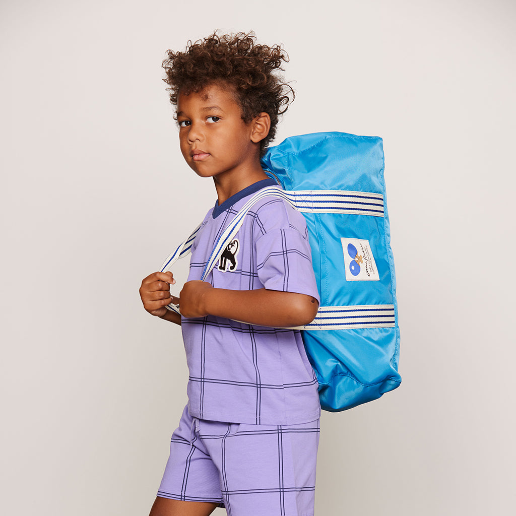 Mini Rodini Gym Bag Table Tennis Patch Blue