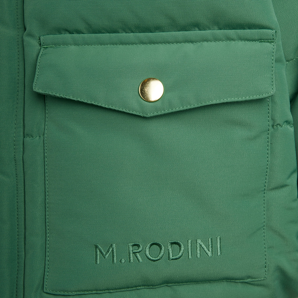 Mini Rodini Child Heavy Puffer Jacket Green