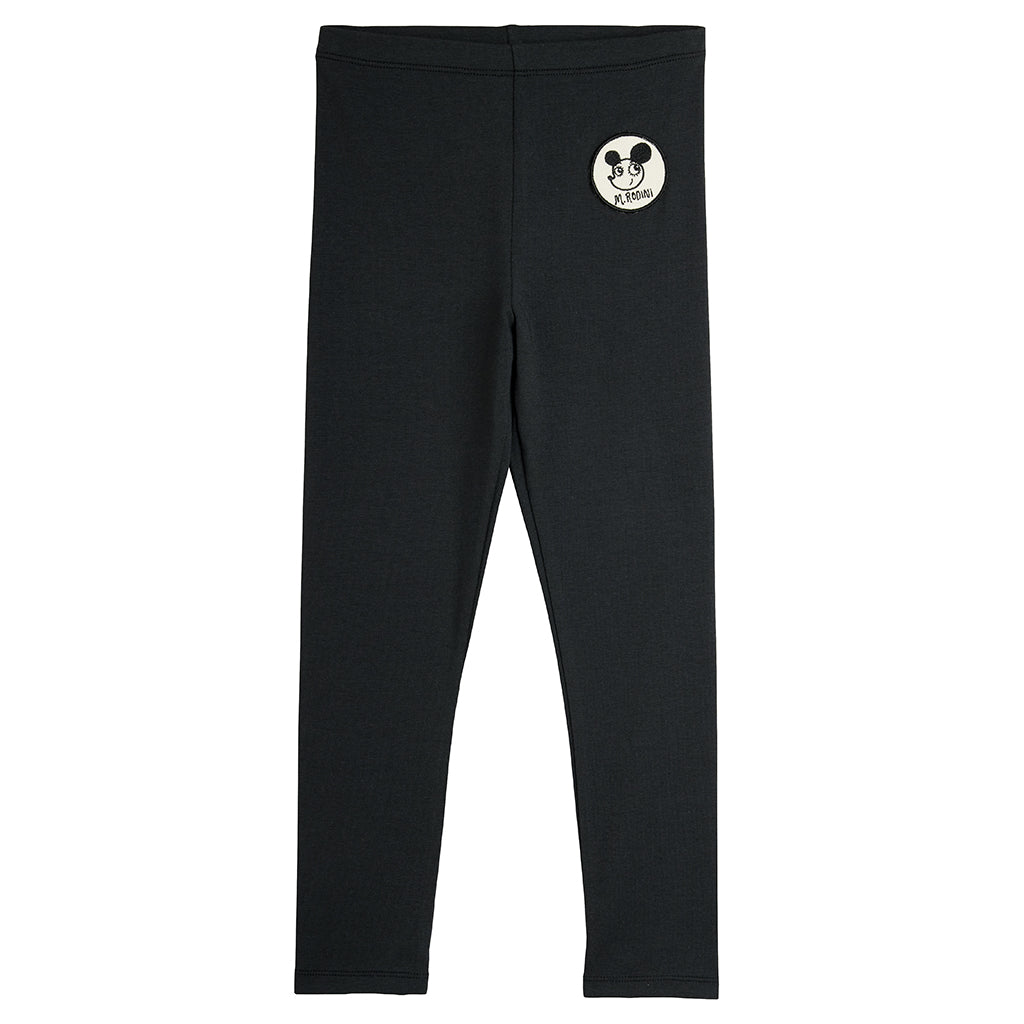 Mini Rodini Child Leggings Black