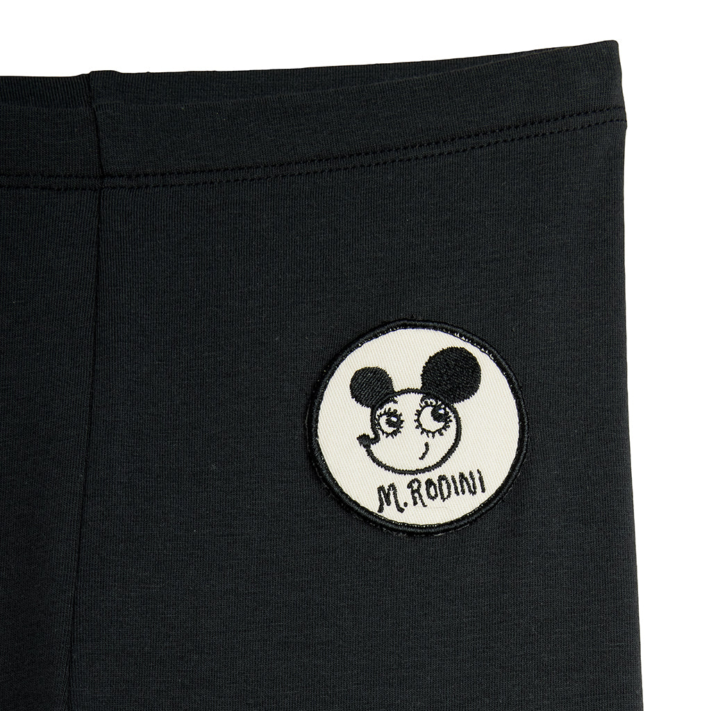Mini Rodini Child Leggings Black