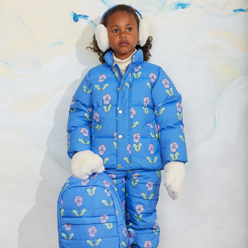Mini Rodini Child Faux Fur Ear Muffs White