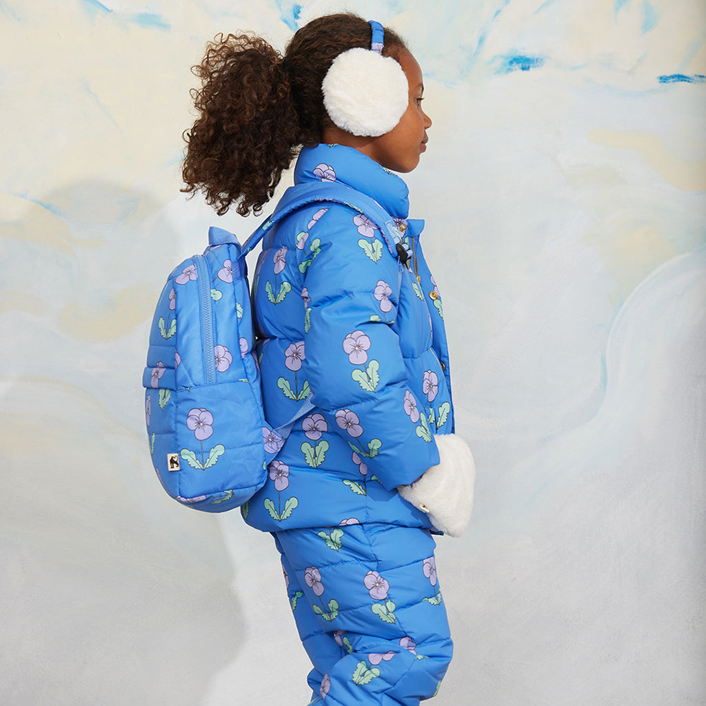 Mini Rodini Child Faux Fur Ear Muffs White